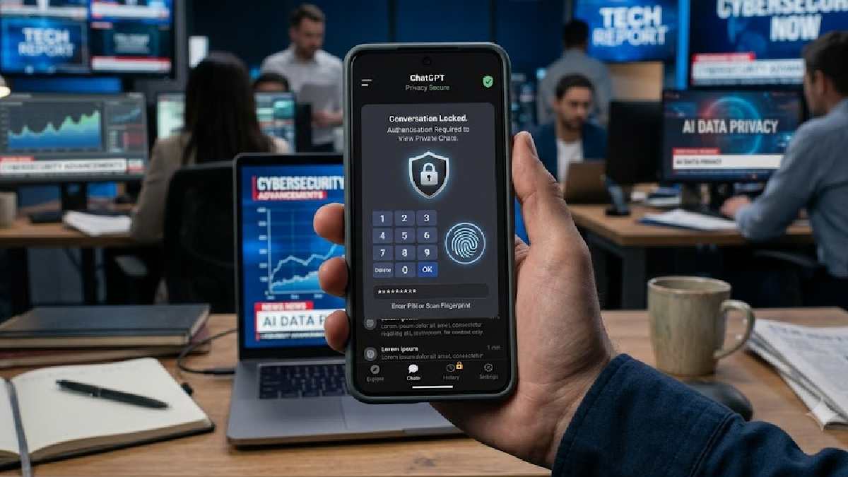 ChatGPT May Soon Let You Lock Private Chats With PIN or Fingerprint: How It Works
