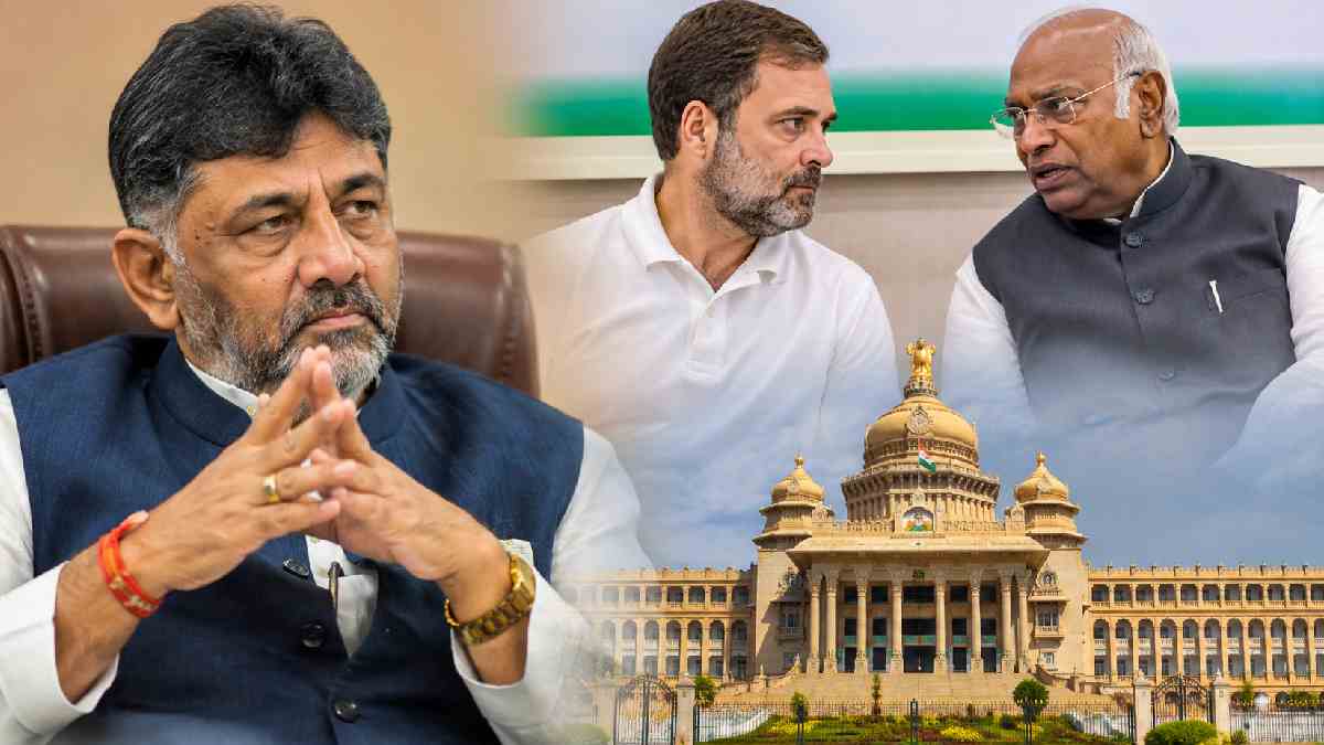 Rahul-Kharge Meeting Ends; DK Shivakumar Awaits Cabinet List | Photo Credit: AI
