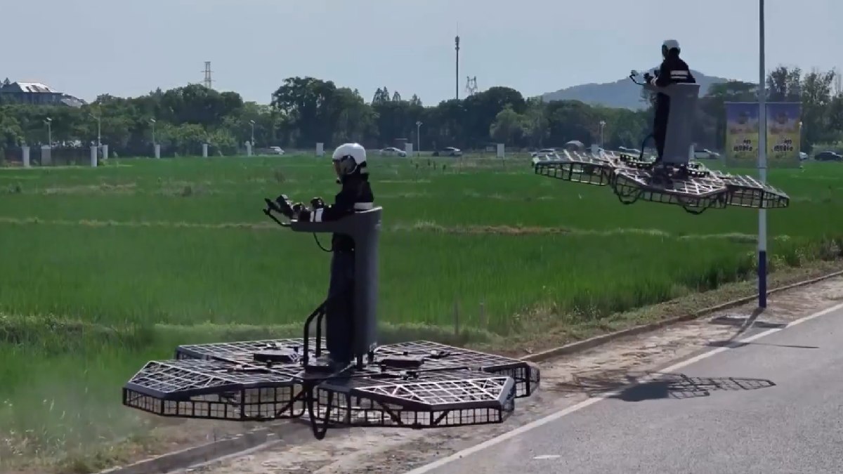 CoolFly Urban Takes Personal Flight to New Heights: China Unveils Standing eVTOL Platform for Urban Mobility