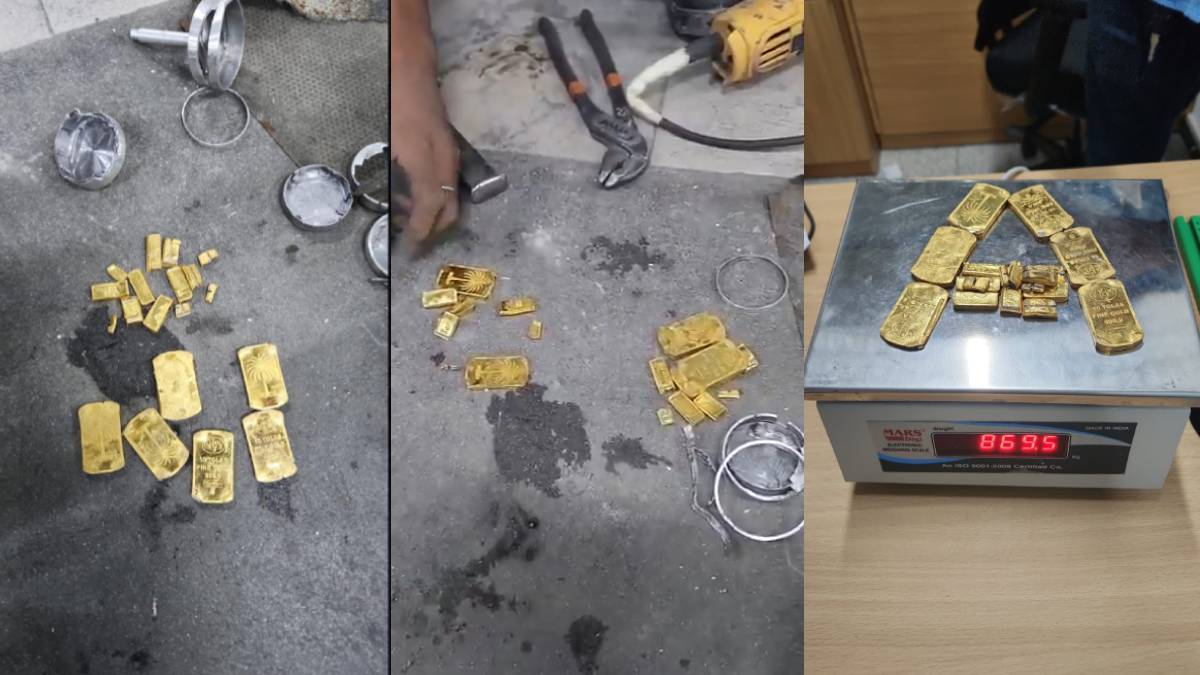 Customs Busts Ingenious Gold Smuggling Bid at Delhi Airport, 869.5 Grams Seized from Electric Scooter