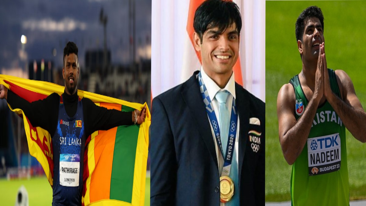 Rumesh Tharanga Wins CWG Javelin Gold, Defeats Neeraj Chopra and Arshad Nadeem | Photo Credit: https://en.wikipedia.org/ | https://www.olympics.com/