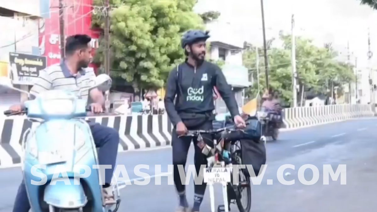 7,000 ಕಿ.ಮೀ. ಕನ್ಯಾಕುಮಾರಿ-ಕಾಶ್ಮೀರ ಯಾತ್ರೆ ಬಳಿಕ ಮತ್ತೊಂದು ಸಾಹಸ - ಎವರೆಸ್ಟ್ ಬೇಸ್ ಕ್ಯಾಂಪ್ ಸನಿತ್ ಗುರಿ!!