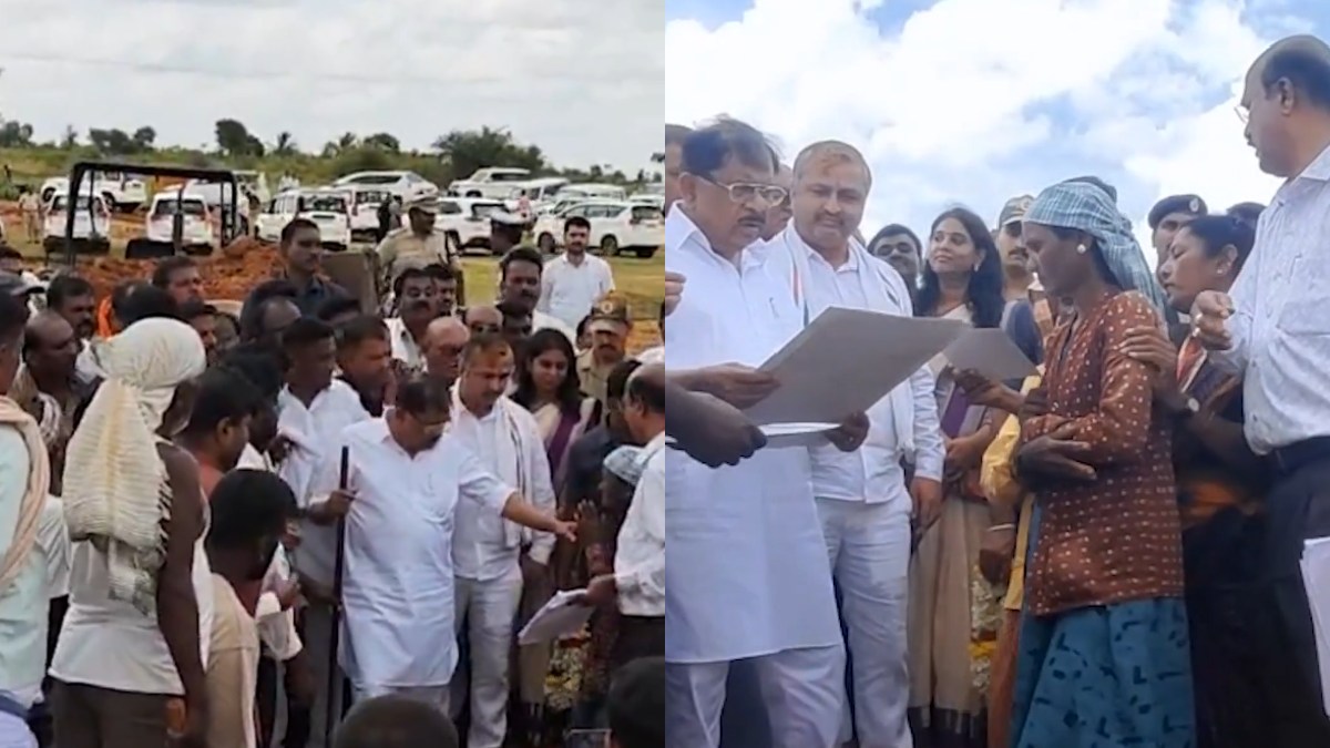 ತುಮಕೂರು ಜಿಲ್ಲೆಯಲ್ಲಿ ಬರ ಪರಿಸ್ಥಿತಿ | Photo Credit: https://x.com/DrParameshwara