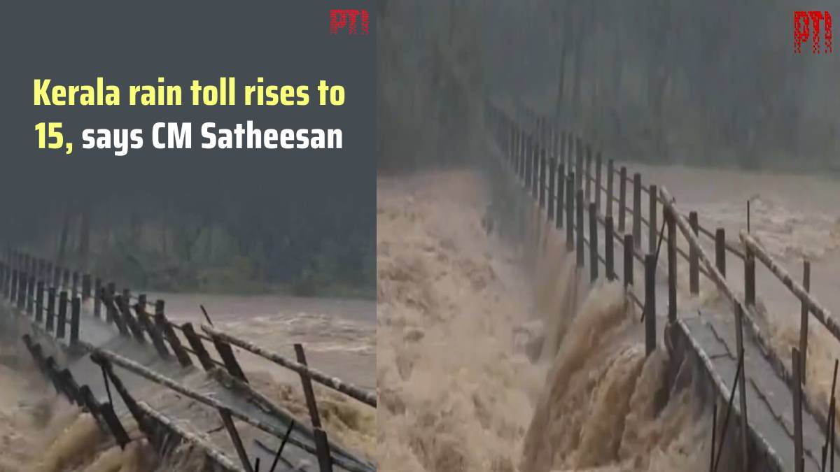 Kerala Rain Death Toll Reaches 15; Seven Still Missing | Photo Credit: https://x.com/PTI_News / Representaion image
