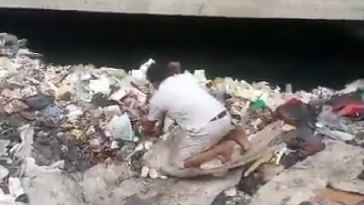 Delhi Father’s 4-Day Search Ends In Tragedy After Son Falls Into Drain While Chasing Kite