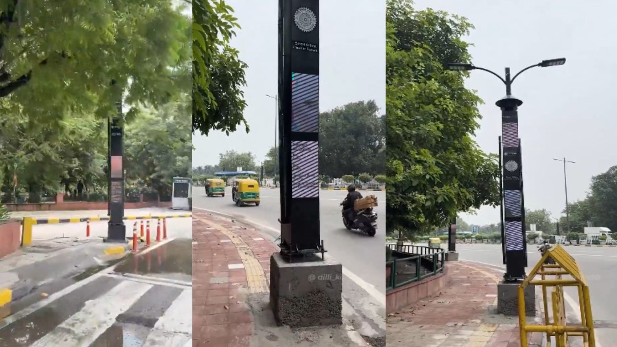 Delhi Government Begins Installing Smart Poles to Modernise City Infrastructure