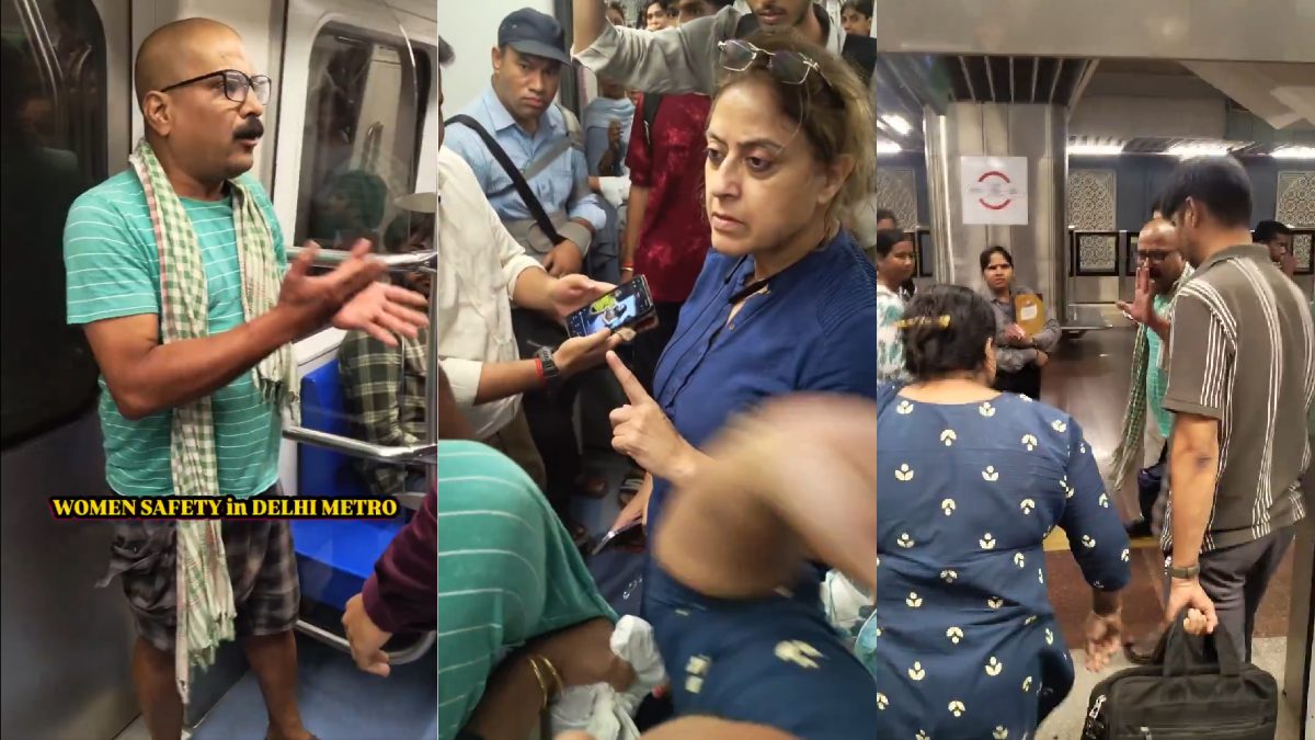 Delhi Metro Passengers Stop Man Over Alleged Secret Recording of Women, Phone Gallery Raises Suspicion