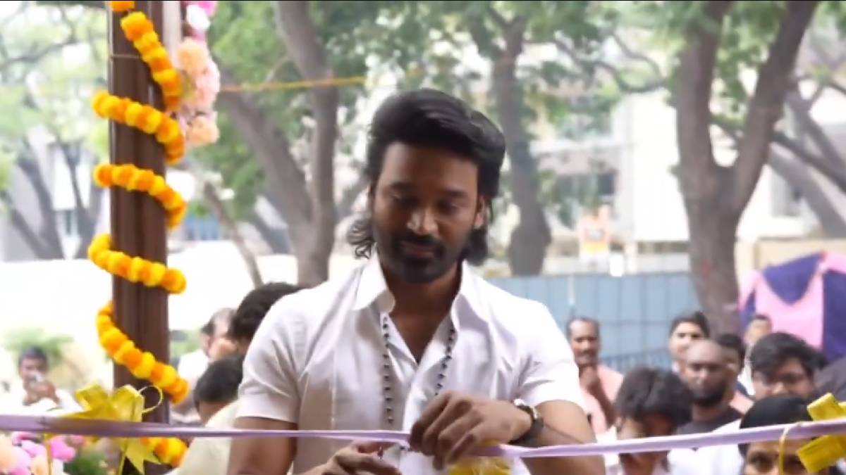 Dhanush Returns to His School, Inaugurates New Three-Storey Building at Thai Sathya Matriculation School