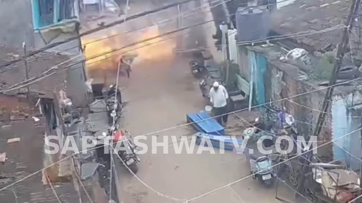 Dharwad Cylinder Explosion in Jannat Nagar Leaves Man Seriously Injured