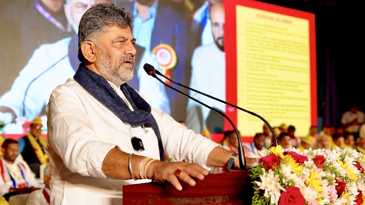 ವಿಶ್ವದರ್ಜೆಯ ಎಐ ಸಿಟಿಯಾಗಿ ಅಭಿವೃದ್ಧಿಪಡಿಸುವುದಾಗಿ ಸಿಎಂ ಡಿ.ಕೆ. ಶಿವಕುಮಾರ್ ಘೋಷಿಸಿದ್ದಾರೆ | Photo Credit: https://x.com/DKShivakumar