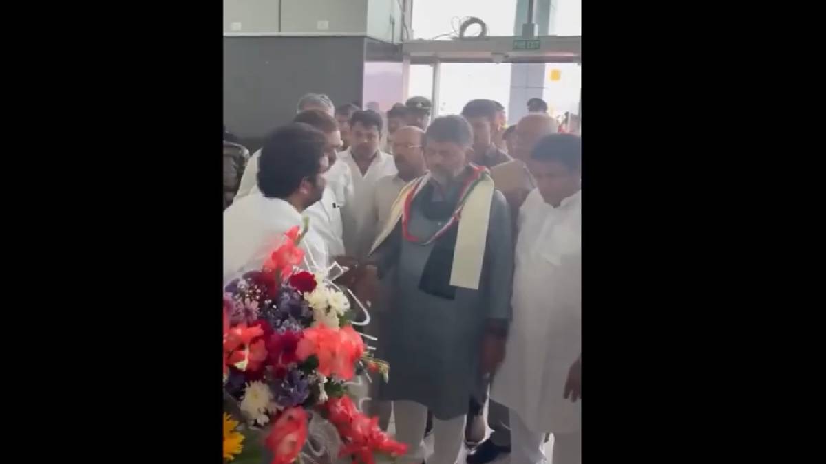 Mysuru Gives Warm Reception to Karnataka Chief Minister DK Shivakumar