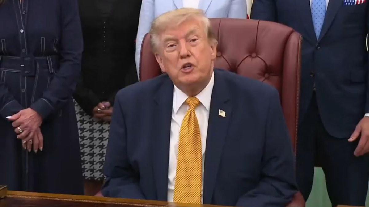 US President Donald Trump | Photo Credit: https://x.com/NewsArenaIndia