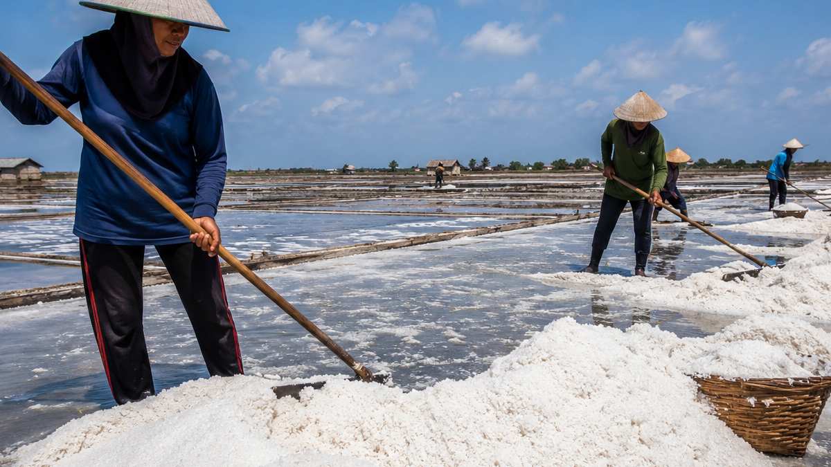 Why Indonesian Salt Farmers Call El Niño a ‘Blessing’ Despite Its Harsh Droughts