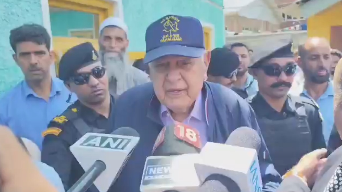 Farooq Abdullah Triggers Controversy by Questioning Timing of Terror Attacks | Photo Credit: x.com/AdityaRajKaul