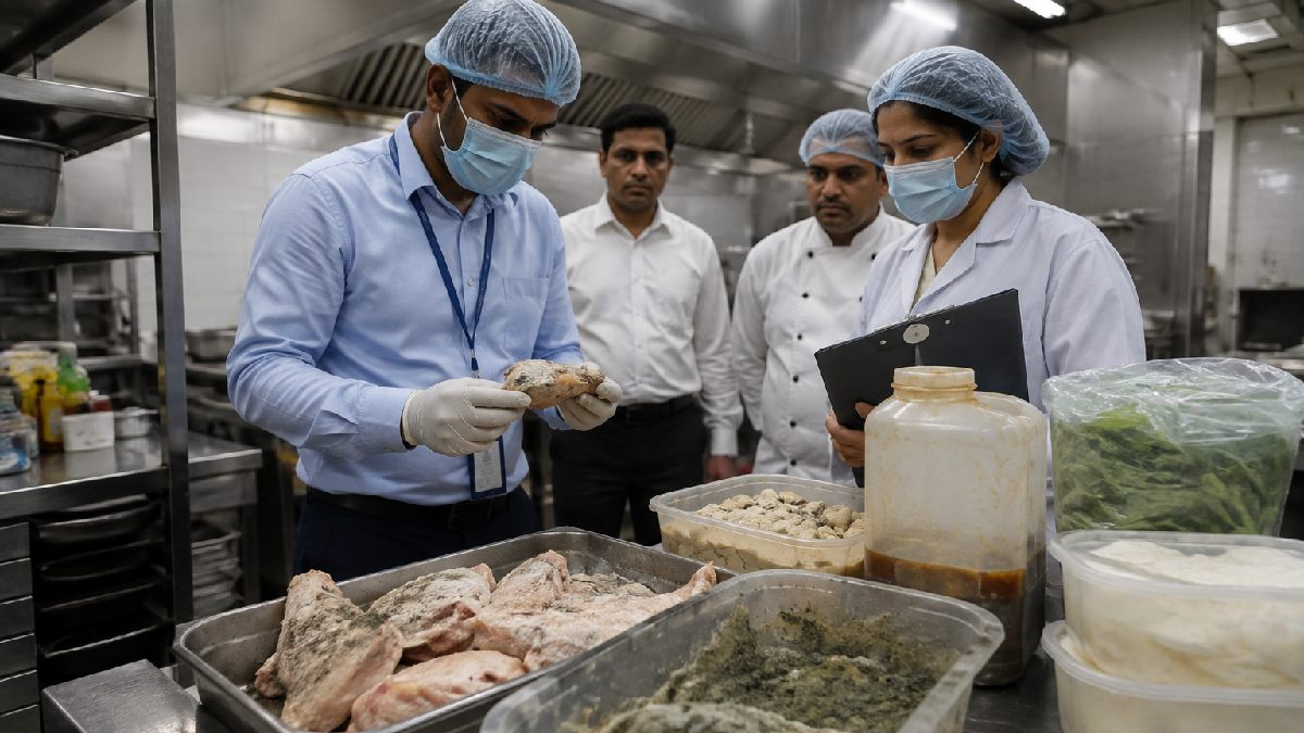 Food Safety Raids Across Bengaluru: Rotten Meat, Expired Dairy Found at Luxury Hotels and Eateries