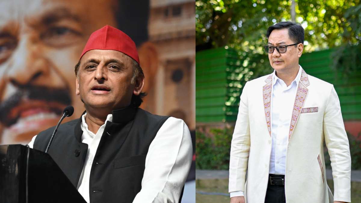 ₹55,741 ಕೋಟಿ ವಿದೇಶಿ ದೇಣಿಗೆ | Photo Credit: https://x.com/yadavakhilesh | https://x.com/KirenRijiju