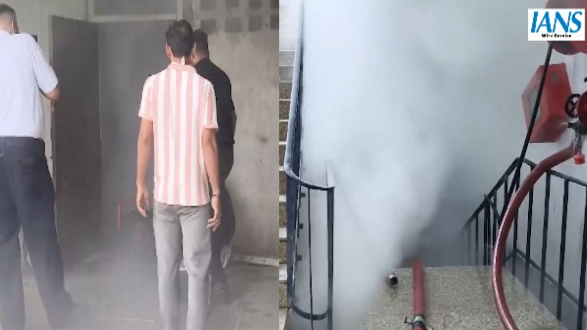 Fire Breaks Out at Gujarat Secretariat Basement in Gandhinagar, Rescue Operations Underway