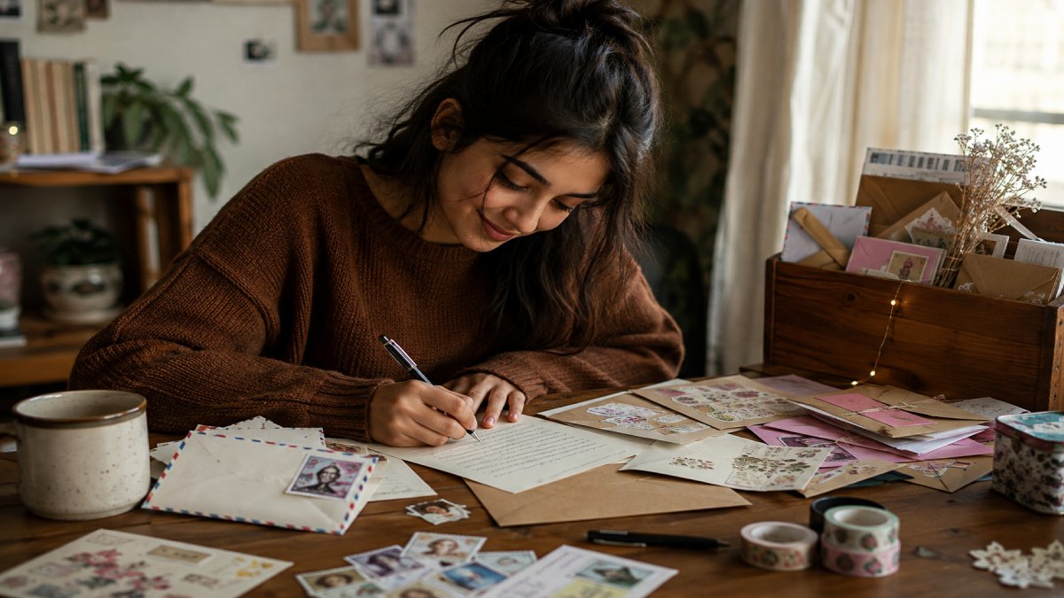 In the Age of WhatsApp and Gmail, Gen Z Is Rediscovering the Charm of Snail Mail | Photo Credit: AI Images