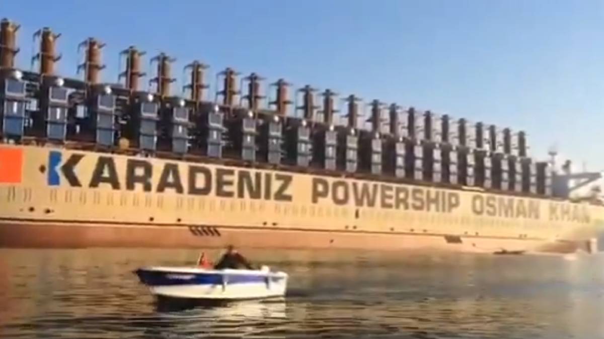 This Giant Ship Off Ghana Generates About 12% of the Country’s Electricity