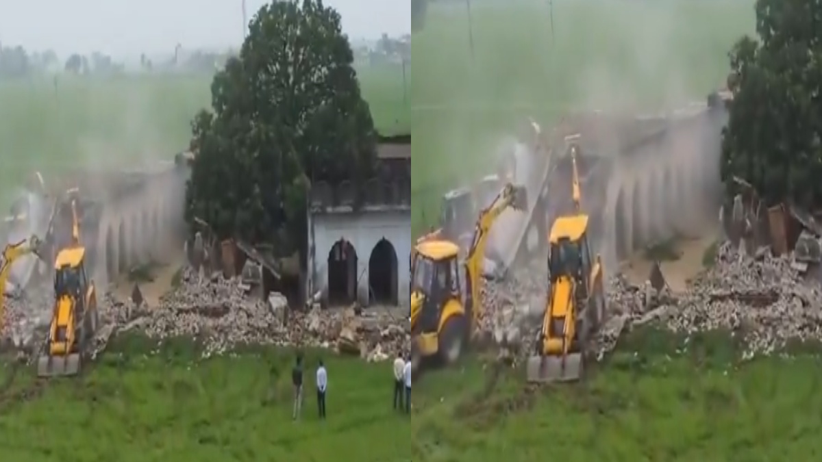 59-Year-Old Madrasa Partially Demolished in UP’s Siddharthnagar Over Government Land Encroachment Claim