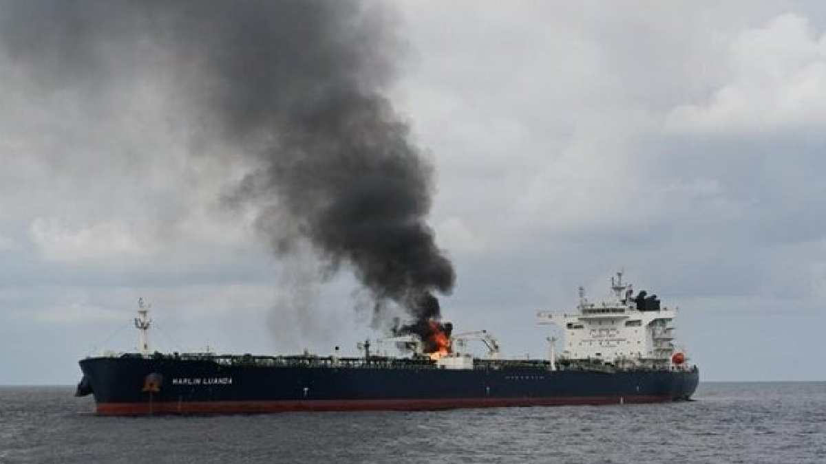 Ship Hit By Missile Near Pakistan Coast In Gulf Of Oman, Crew Reportedly Abandons Vessel