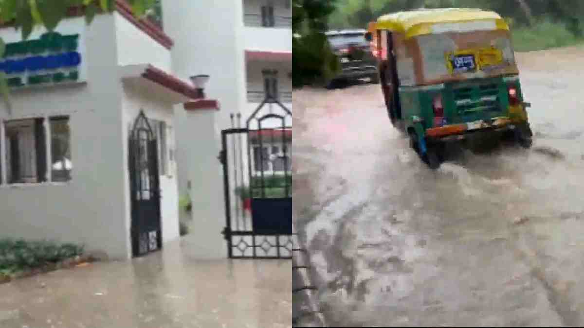 Gurugram Drowns in Rain: Waterlogging, Traffic Chaos Grip Delhi-NCR