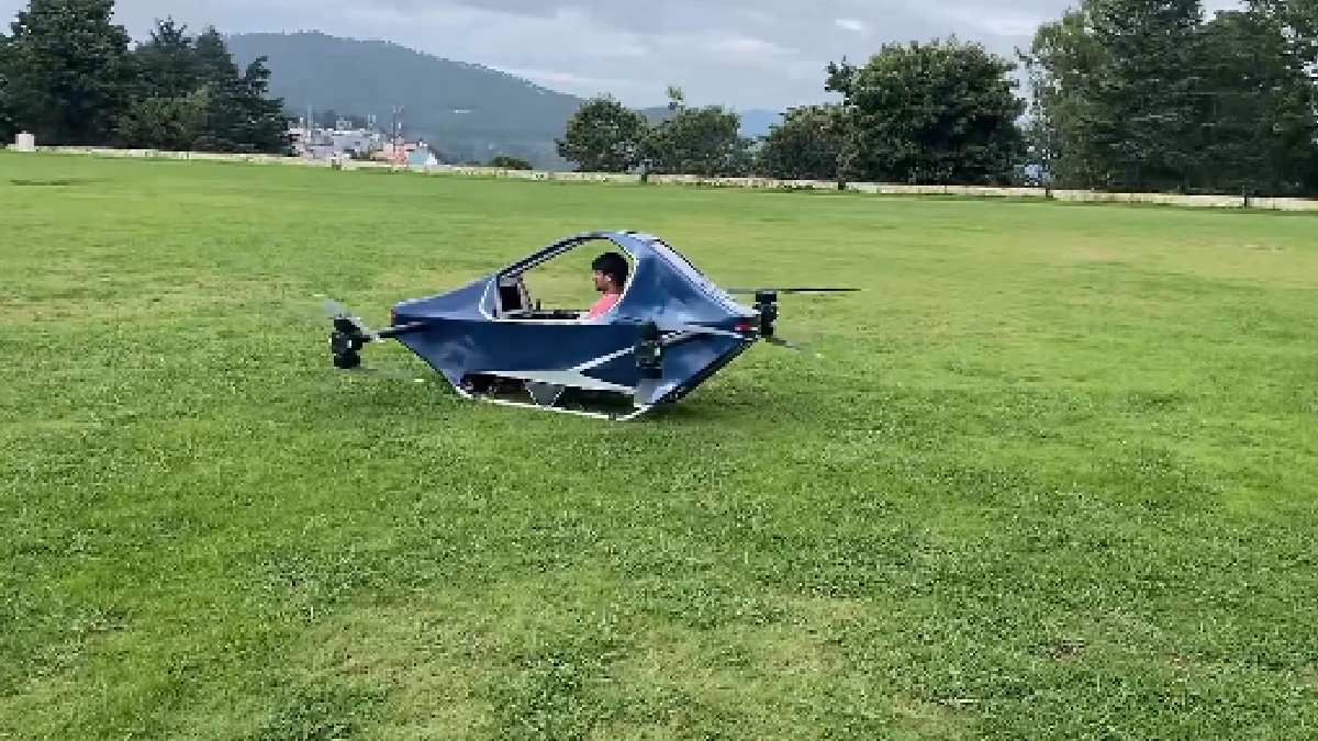 India's Personal Flying Car Dream Takes Off! Almora's Ravi Tamta Successfully Tests HAPIDA SKYNeX Prototype