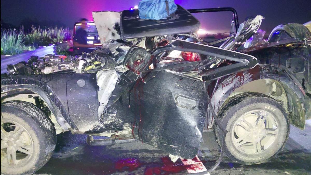 Hapur Ganga Expressway Accident: Thar Overturns After Losing Control, Four Killed