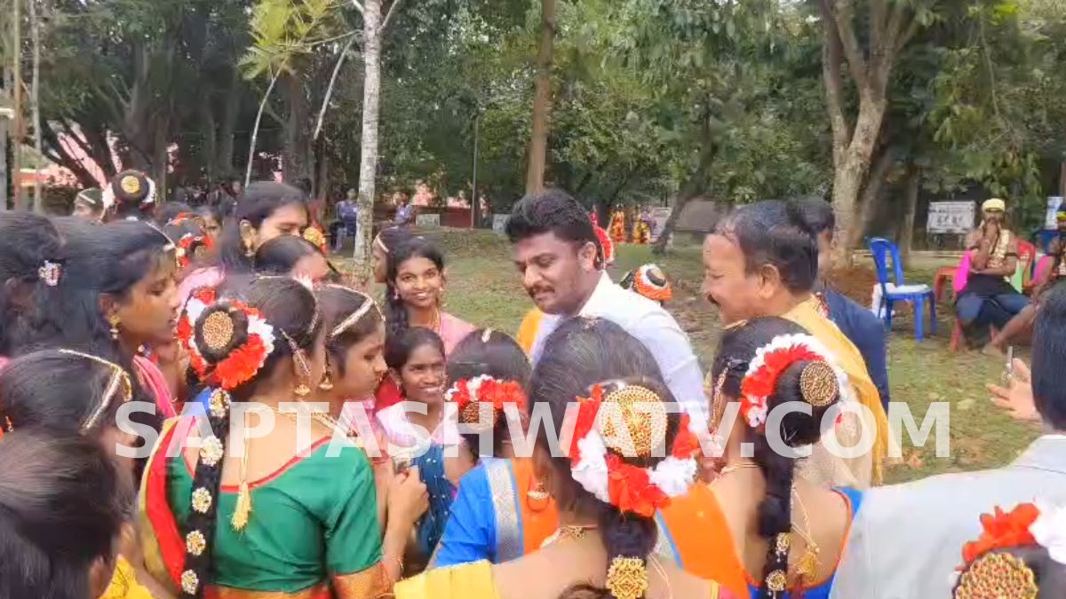 ನವೋದಯ ಶಾಲೆಯ ಮಕ್ಕಳ ಜೊತೆ ಮಕ್ಕಳಂತಾದ ಸಂಸದ ಶ್ರೇಯಸ್ ಪಟೇಲ್ - ಸರಳತೆಗೆ ಜನರಿಂದ ಮೆಚ್ಚುಗೆ!!