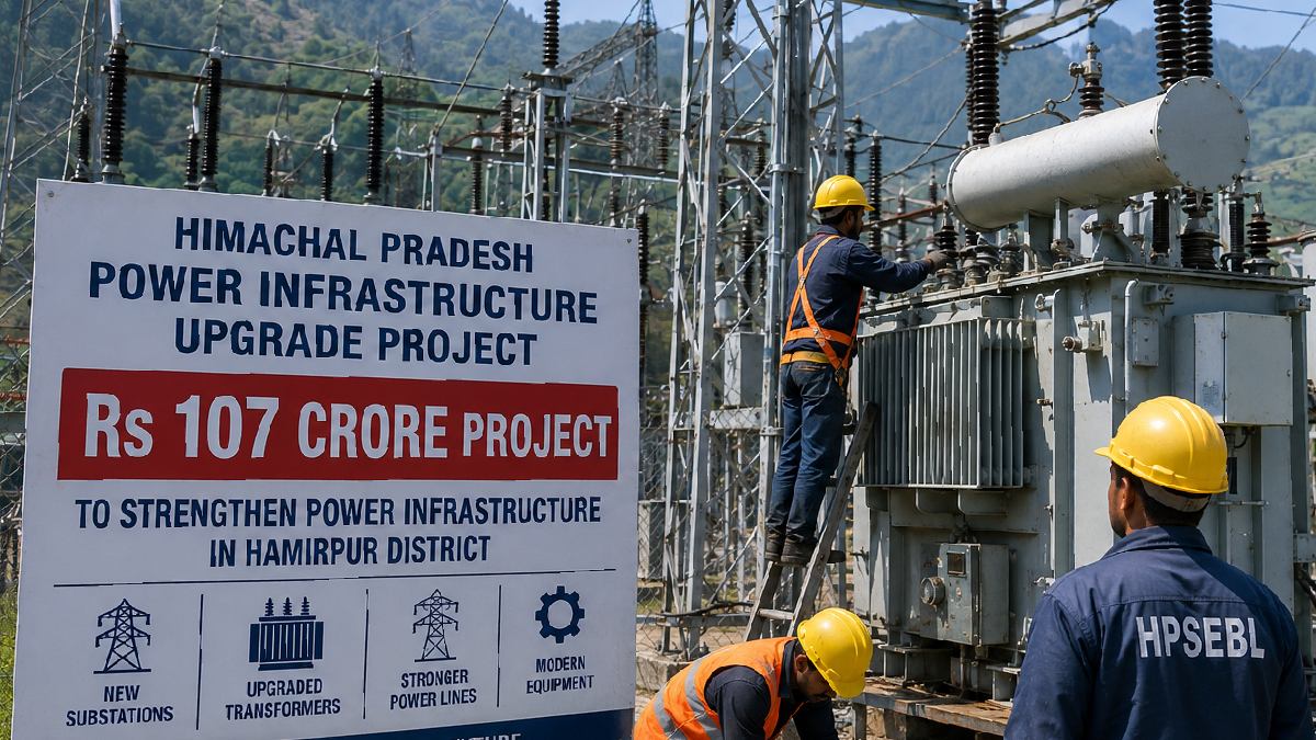 Hamirpur Gets Rs 107 Crore Power Infrastructure Boost to Improve Electricity Supply