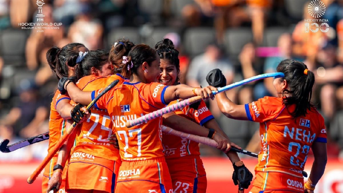 Hockey India has announced a cash reward of Rs 50 lakh to the Indian women’s hockey team. | Photo Credit: https://x.com/TheHockeyIndia