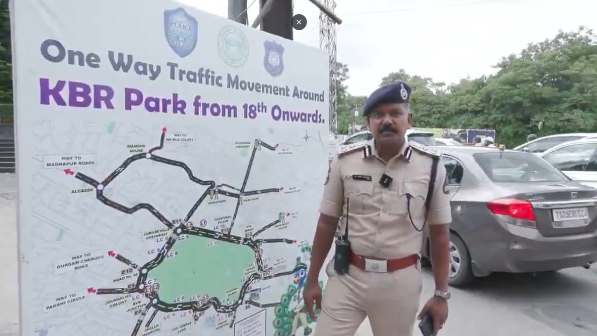 Hyderabad Introduces One-Way Loop Around KBR Park Amid H-CITI Construction