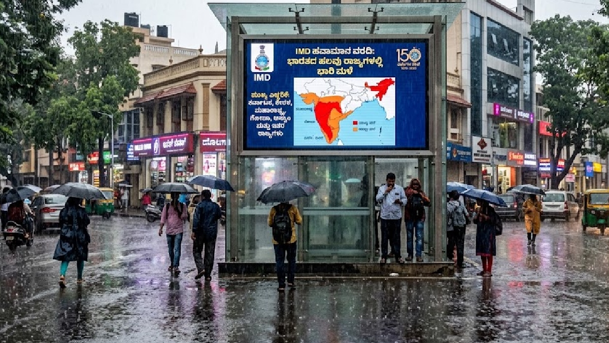 IMD ಎಚ್ಚರಿಕೆ - ಹಲವು ರಾಜ್ಯಗಳಲ್ಲಿ ಭಾರಿ ಮಳೆ, ಬಲವಾದ ಗಾಳಿ – ಪ್ರಯಾಣಿಕರು ಎಚ್ಚರ!!