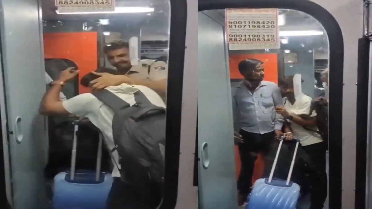 Indian Railways Incident: Ticketless Passenger Allegedly Thrown from Moving Train by RPF