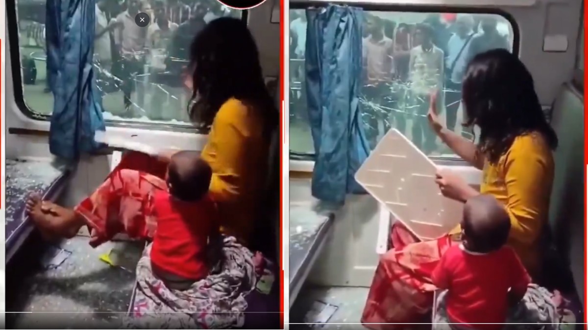 ರೈಲಿನಲ್ಲಿ ಪರ್ಸ್ ಕಾಣೆಯಾದ ಬಳಿಕ ಮಹಿಳೆಯ ಆಕ್ರೋಶ - ಗಾಜು ಒಡೆದ ಘಟನೆಗೆ ಮಿಶ್ರ ಪ್ರತಿಕ್ರಿಯೆ!!