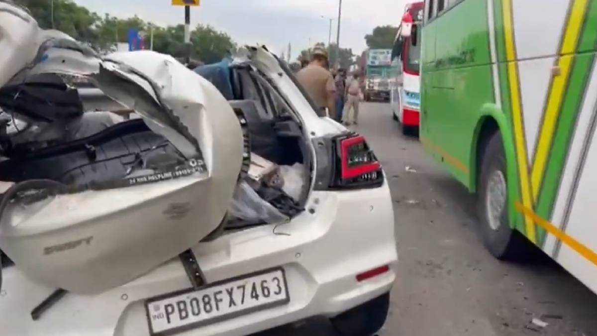 Three Killed After Car Crashes Into Stationary Tanker in Punjab’s Jalandhar