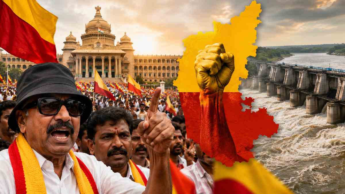 Vatal Nagaraj Calls Statewide Shutdown Over Cauvery Water Dispute | Photo Credit: AI