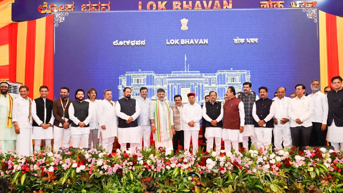 ಕರ್ನಾಟಕ ಸಚಿವ ಸಂಪುಟ, ಖಾತೆ ಹಂಚಿಕೆ | Photo Credit: https://x.com/DKShivakumar