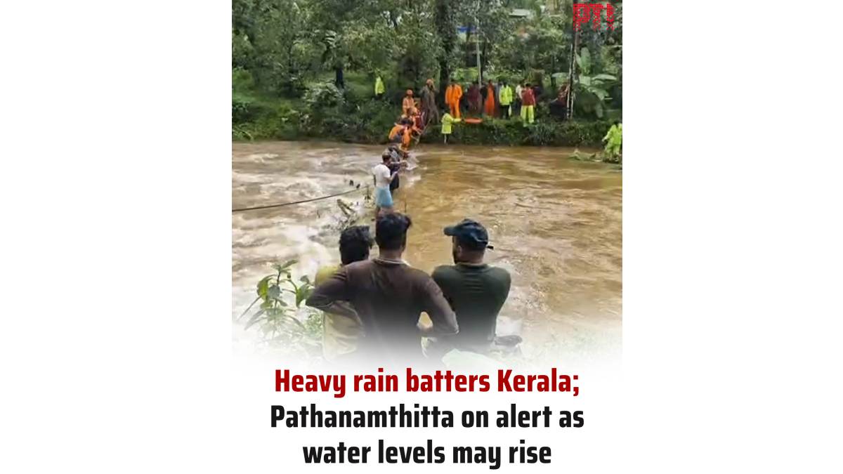 Heavy Rain Hits Kerala | Photo Credit: https://x.com/PTI_News