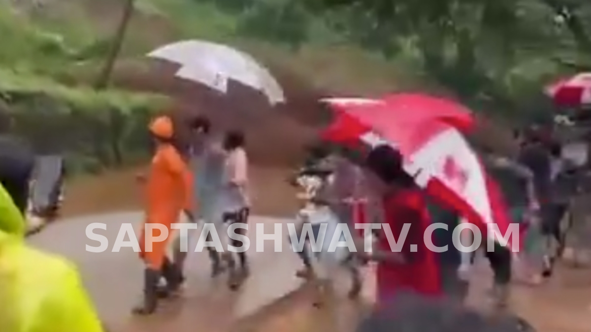 ಕೇರಳದ ಮಲಪ್ಪುರಂನಲ್ಲಿ ಭಾರೀ ಭೂಕುಸಿತ - ಪಾಣಕ್ಕಾಡ್ ಕಾರಥೋಟ್‌ನಲ್ಲಿ ಆತಂಕ!!