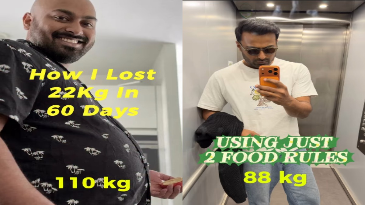 Kerala Man's 22 Kg Weight Loss in 60 Days: High-Protein Diet, Workout Plan & Fitness Tips | Photo Credit: https://www.instagram.com/mathewdotin/