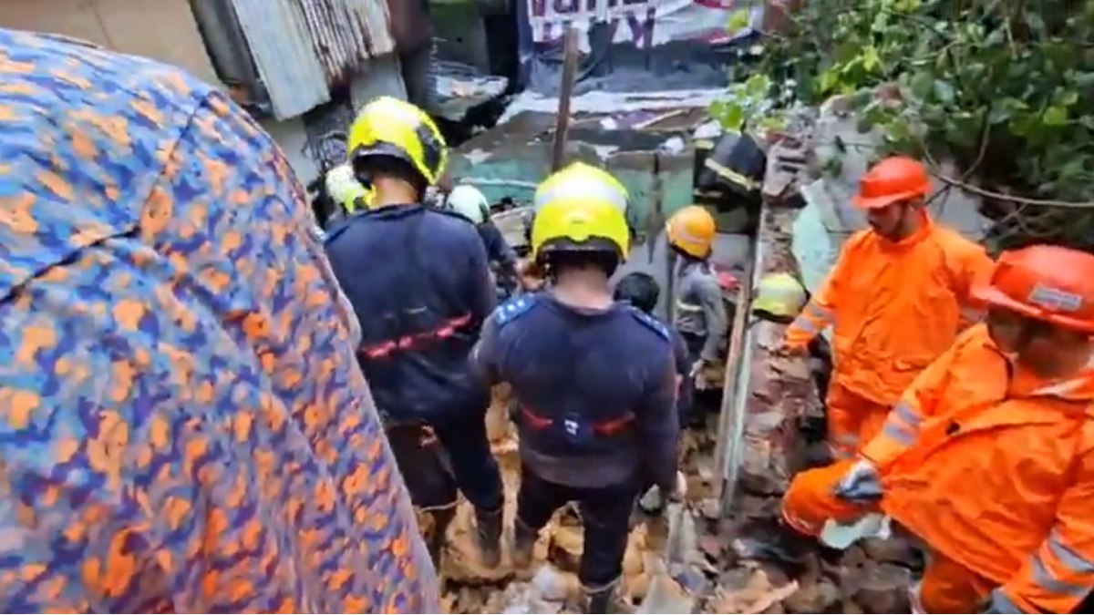 Mumbai Kurla Landslide | Photo Credit: ANI