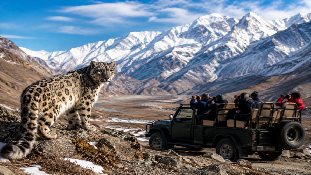 Ladakh Launches India’s First High-Altitude Wildlife Safari, Putting Snow Leopards in the Spotlight | Photo Credit: Representative Image