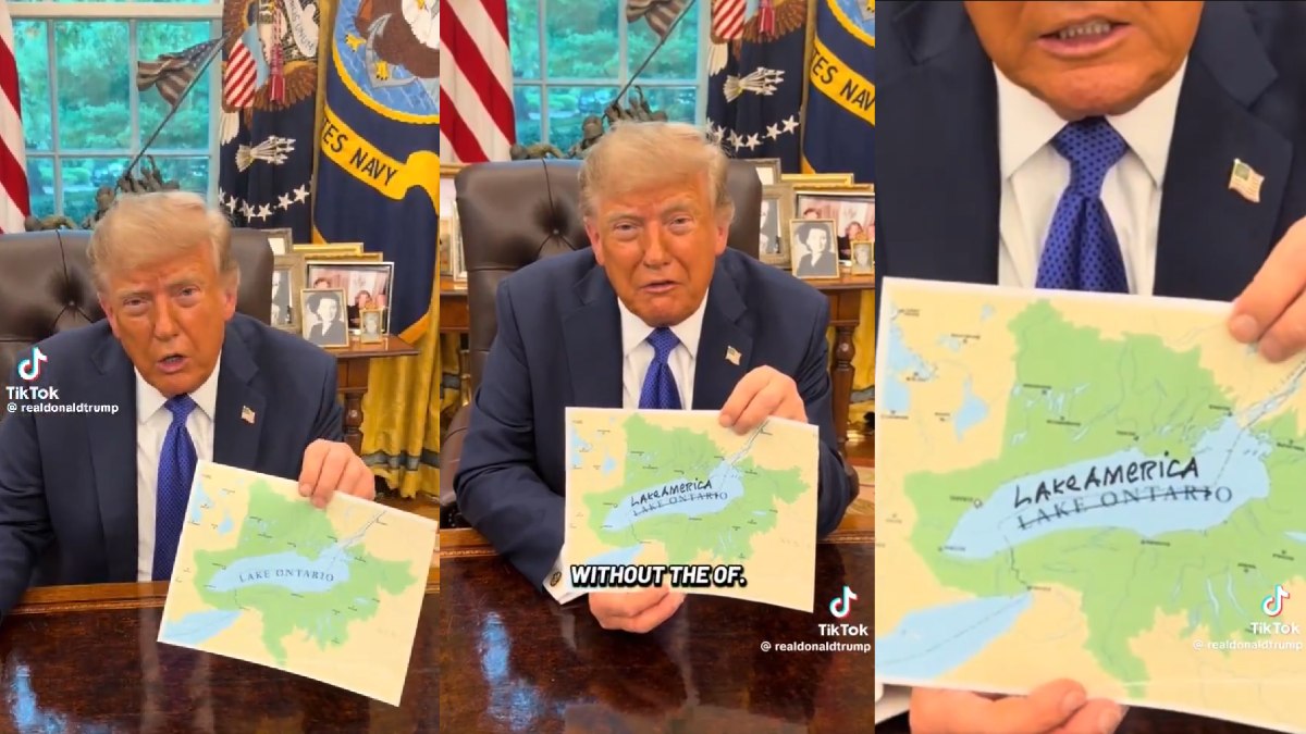 Trump Floats ‘Lake America’ Name for Lake Ontario Amid US-Canada Trade Tensions