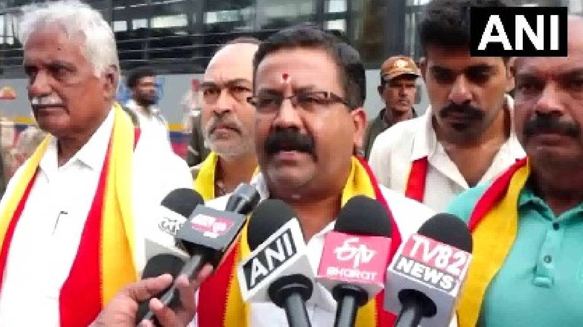 Cauvery Water Row: Mysuru Kannada Leader Opposes Release to Tamil Nadu | Photo Credit: https://x.com/ANI