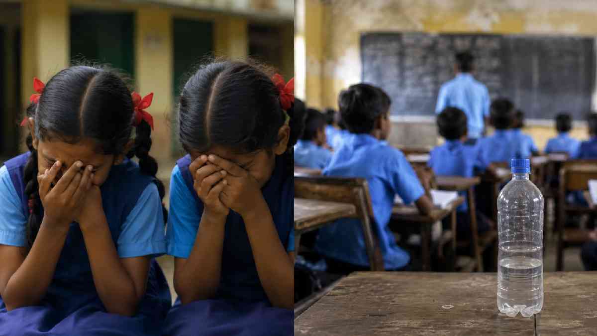Class 5 Girls Allegedly Forced to Drink Urine | Photo Credit: AI