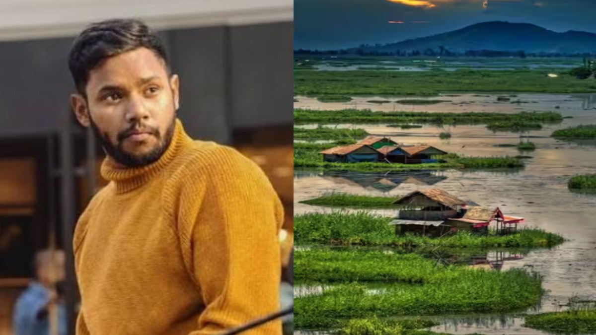 Travel Influencer Sayan Nath Calls Manipur’s Floating Homestay One of the “World’s Most Unique Places”