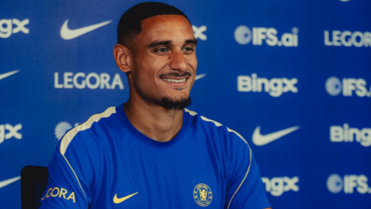 Chelsea's new signing Maxence Lacroix | Photo Credit: x.com/LacroixMaxence
