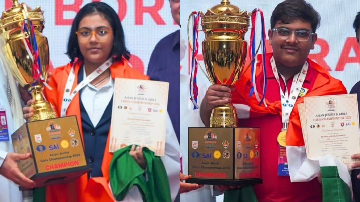 Mayank Chakraborty and Pratitee Bordoloi Crowned Asian Junior Chess Champions