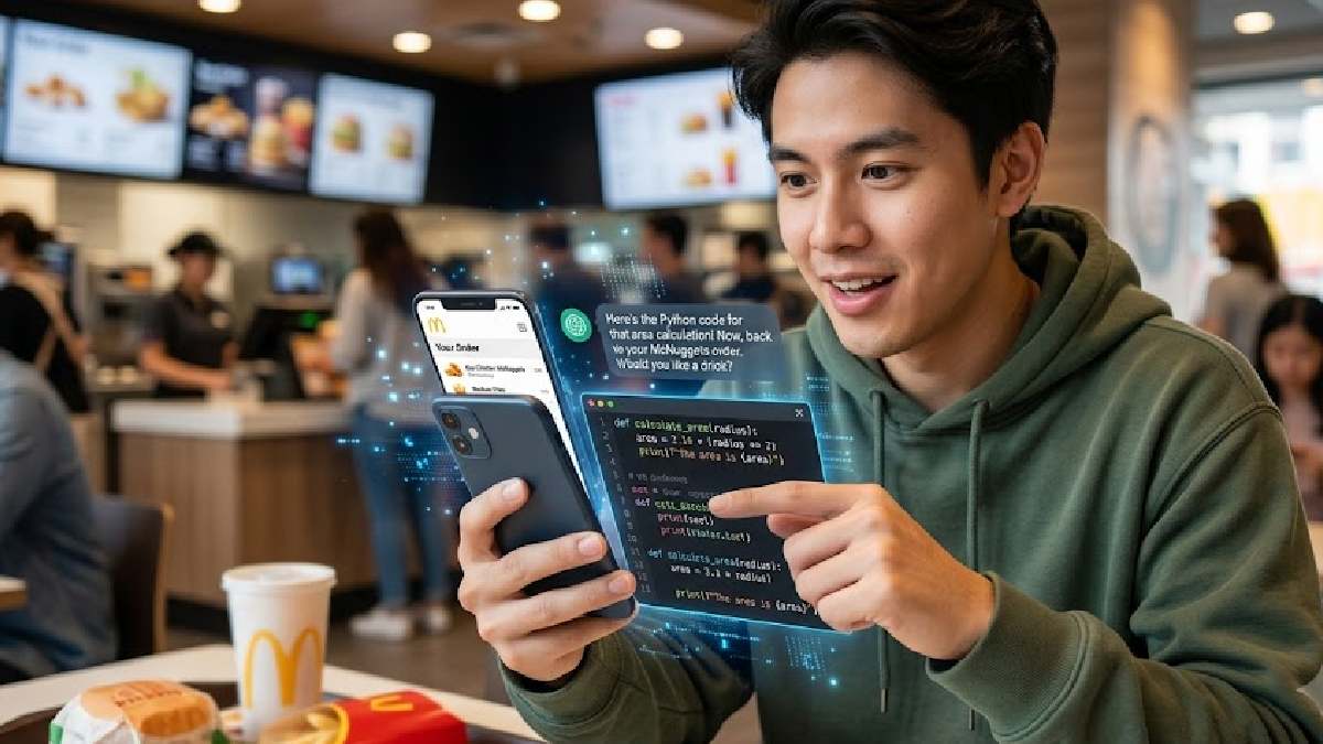 McDonald’s AI Chatbot Solves Python Code Before Taking a McNuggets Order